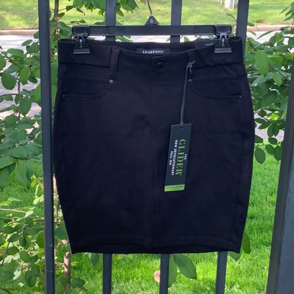 Liverpool Los Angeles black skirt NYT